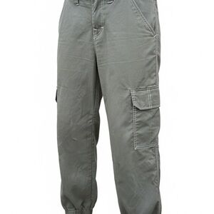 Women’s True Religion Bobby Baggy Cargo Pants Military Green Sz 29